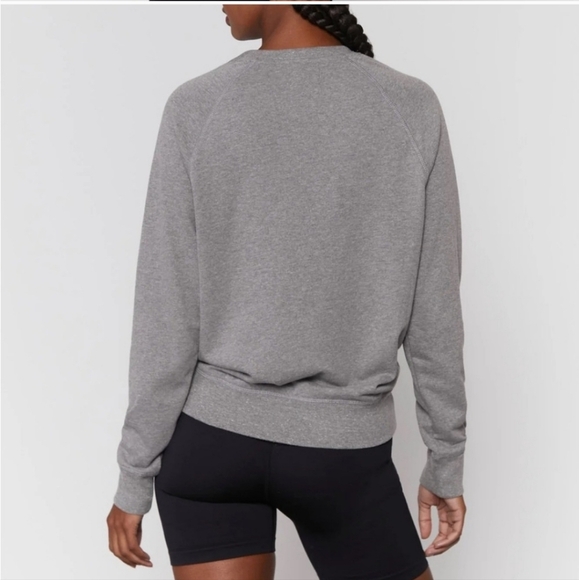 SPIRITUAL GANGSTER HAPPINESS OVER EVERYTHING OLD SCHOOL RAGLAN SWEATSHIRT - Picture 3 of 8